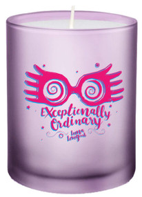 HARRY POTTER: "EXCEPTIONALLY ORDINARY" GLASS VOTIVE CANDLE (Miniature Edition) by INSIGHT EDITIONS,, 9781682983980
