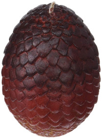 GAME OF THRONES: SCULPTED DRAGON EGG CANDLE [RED] (Miniature Edition) by INSIGHT EDITIONS,, 9781682984093