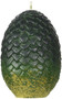 GAME OF THRONES: SCULPTED DRAGON EGG CANDLE (GREEN) (Miniature Edition) by INSIGHT EDITIONS,, 9781682984123