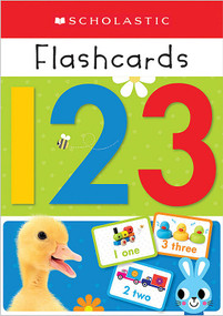 123 Flashcards: Scholastic Early Learners (Flashcards) by Scholastic, 9780545903349