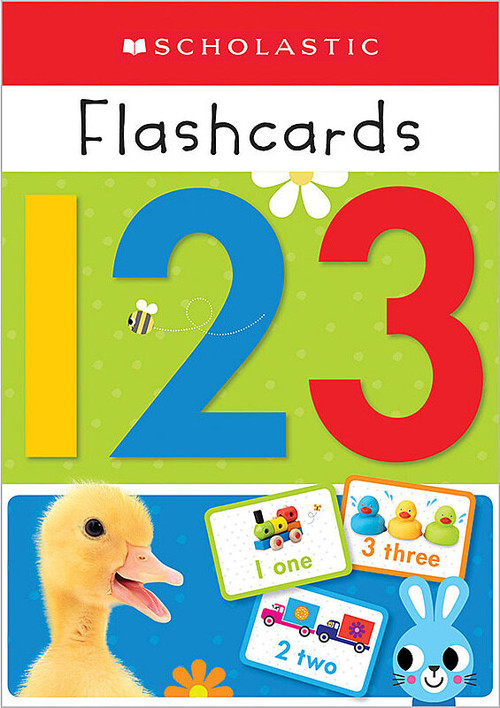 123 Flashcards: Scholastic Early Learners (Flashcards) by Scholastic, 9780545903349