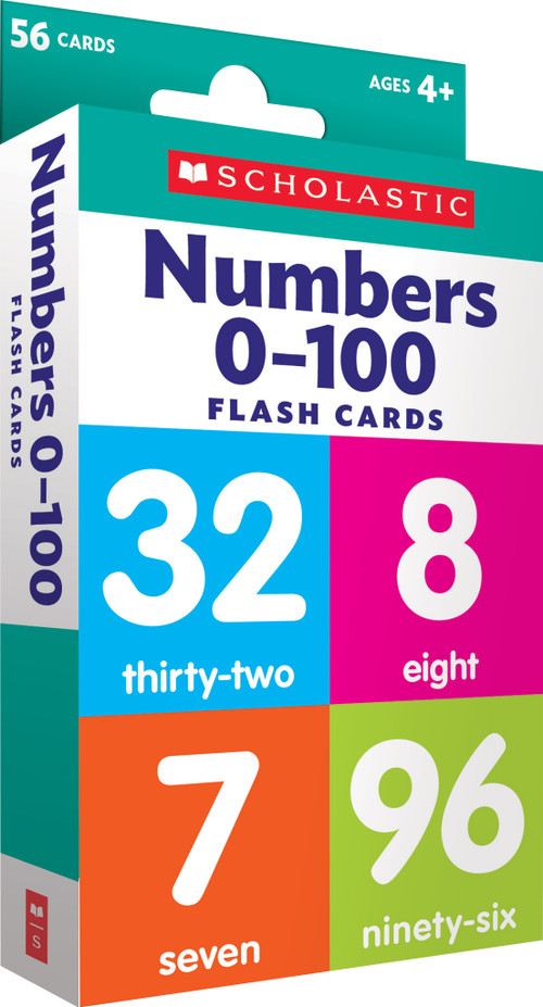 Flash Cards: Numbers 0 - 100 by Scholastic, 9781338233551
