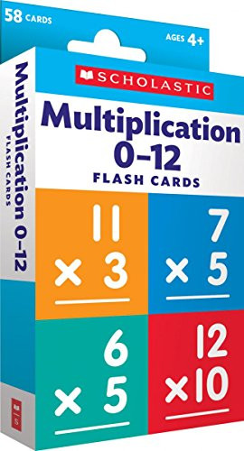 Flash Cards: Multiplication 0 - 12 (Miniature Edition) by Scholastic Teacher Resources, Scholastic, Scholastic, 9781338233575