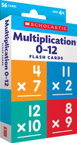 Flash Cards: Multiplication 0 - 12 by Scholastic, 9781338233575