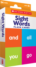 Flash Cards: Sight Words by Scholastic, 9781338233582