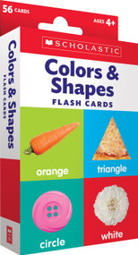 Flash Cards: Colors & Shapes by Scholastic, 9781338233605