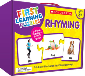 First Learning Puzzles: Rhyming by Scholastic Teaching Resources, 9781338630527