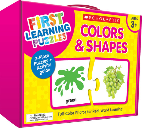 First Learning Puzzles: Colors & Shapes by Scholastic, 9781338630534