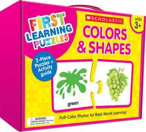 First Learning Puzzles: Colors & Shapes by Scholastic, 9781338630534