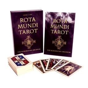 Rota Mundi Tarot (The Rosicrucian Arcanum (Tarot Kit Box Set with 78 Cards and Guide Book)) by Daniel E. Loeb, 9780764361500