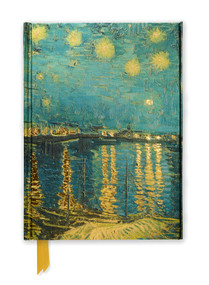 Vincent van Gogh: Starry Night over the Rhône (Foiled Journal) by Flame Tree Studio, 9780857756626