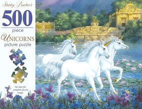 Shirley Barber's 500-Piece Unicorns Picture Puzzle by Shirley Barber, 9780648691853