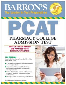 PCAT (Pharmacy College Admission Test) by Marie A. Chisholm-Burns, 9781438008660