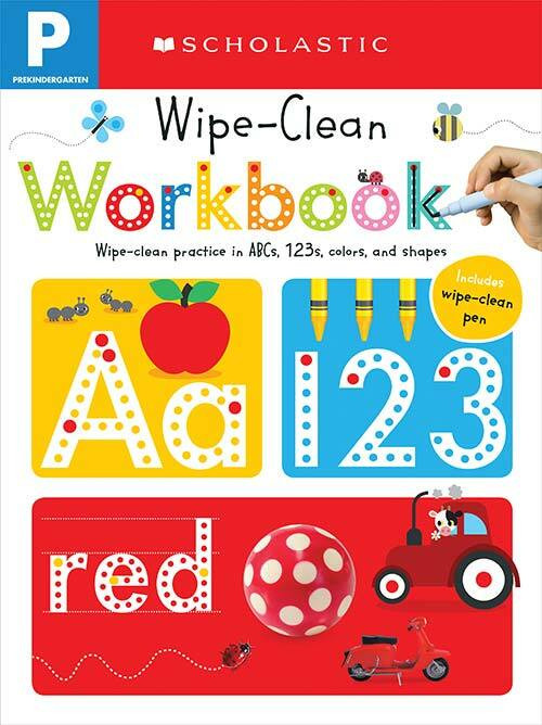 Pre-K Wipe-Clean Workbook: Scholastic Early Learners (Wipe-Clean) by Scholastic, 9780545903240