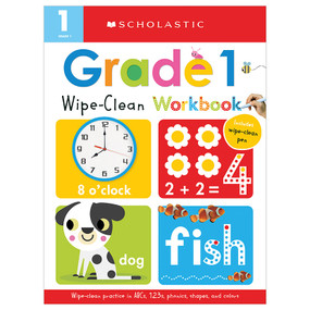 First Grade Wipe-Clean Workbook: Scholastic Early Learners (Wipe-Clean) by Scholastic, 9780545903271