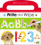 Write and Wipe ABC 123: Scholastic Early Learners (Write and Wipe) by Scholastic, 9780545906401