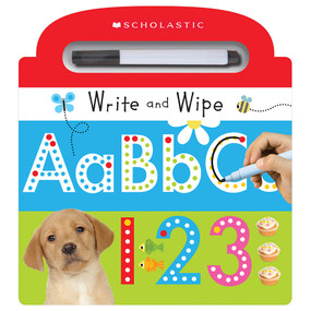 Write and Wipe ABC 123: Scholastic Early Learners (Write and Wipe) by Scholastic, 9780545906401