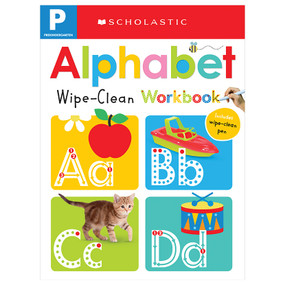 Pre-K Alphabet Wipe-Clean Workbook: Scholastic Early Learners (Wipe-Clean) by Scholastic, 9781338161489