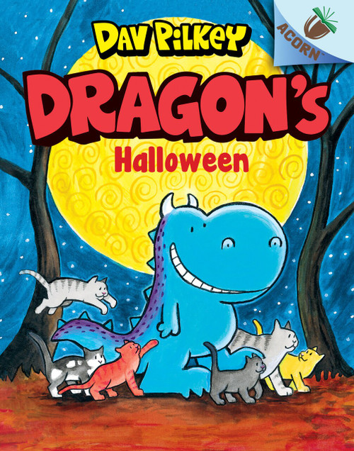 Dragon's Halloween: Acorn Book (Dragon #4) (Library Edition) by Dav Pilkey, Dav Pilkey, 9781338347494