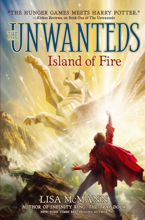 Island of Fire by Lisa McMann, 9781442458451