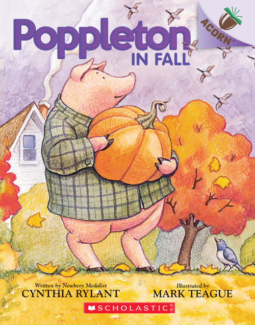 Poppleton in Fall: An Acorn Book (Poppleton #4) by Cynthia Rylant, Mark Teague, 9781338566734