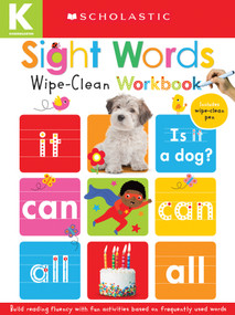 Sight Words: Scholastic Early Learners (Wipe-Clean Workbook) by Scholastic, 9781338645545