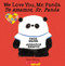 We Love You, Mr. Panda / Te amamos, Sr. Panda (Bilingual) by Steve Antony, Steve Antony, 9781338670028