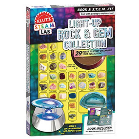 Light-Up Rocks & Gems Collection by Editors of Klutz, 9781338702262
