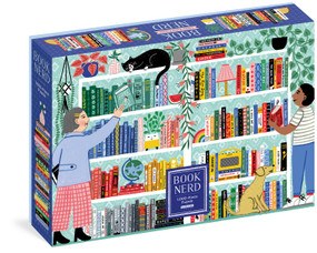 Book Nerd 1,000-Piece Puzzle by Holly Maguire, 9781523515127