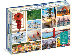 1,000 Places to See Before You Die 1,000-Piece Puzzle (For Adults Travel Gift Jigsaw 26 3/8" x 18 7/8") by Patricia Schultz, 9781523515141