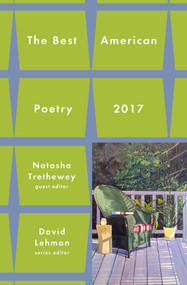 Best American Poetry 2017 - 9781501127755 by David Lehman, Natasha Trethewey, 9781501127755