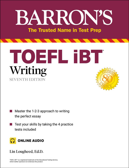 TOEFL iBT Writing (with online audio) by Lin Lougheed, 9781506270715