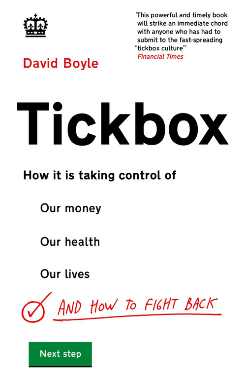 Tickbox by David Boyle, 9780349143699