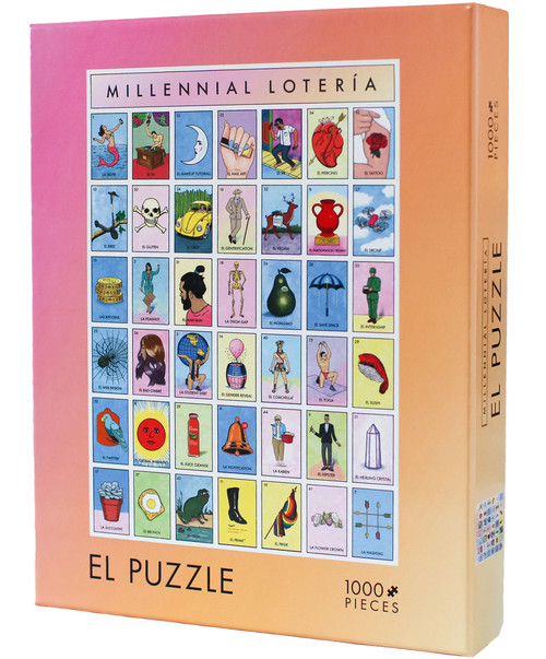 Millennial Lotería: El Puzzle by Mike Alfaro, Blue Star Press, 9781950968480