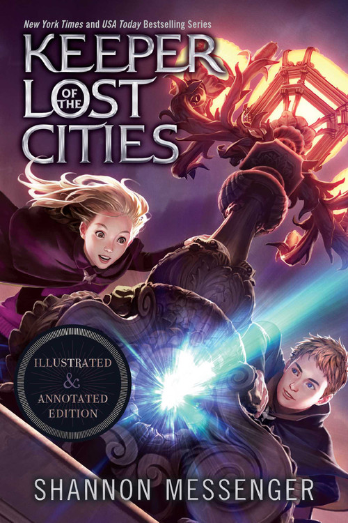 Keeper of the Lost Cities Illustrated & Annotated Edition (Book One) by Shannon Messenger, 9781534479845