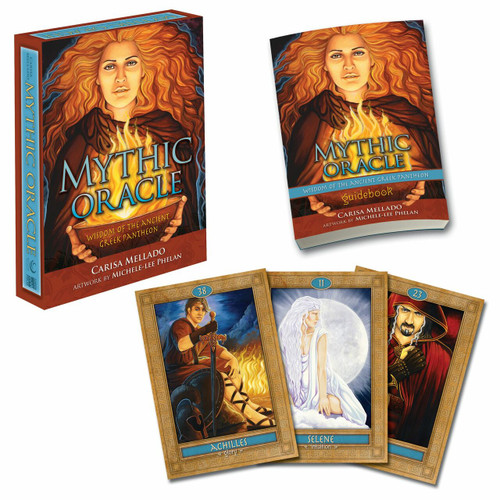 Mythic Oracle (Wisdom of the Ancient Greek Pantheon) by Carisa Mellado, Michele-lee Phelan, 9781582703251