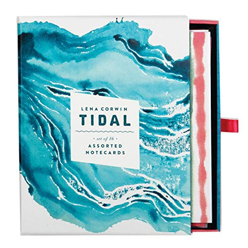 Tidal Greeting Card Assortment by Galison, Leni Corwin, 9780735350847