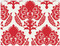 David Hicks (Reds) Greeting Assortment Notecard Set by Galison, The Estate of David Hicks, 9780735360570