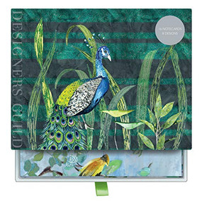 Designers Guild (Blues and Greens) Greeting Assortment Notecard Set by Galison, Designers Guild, 9780735360631