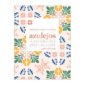 Azulejos DIY Notecard Folio by Galison, 9780735361133