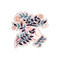 Liberty Ianthe Hand Shaped Notecard Set, 9780735365490