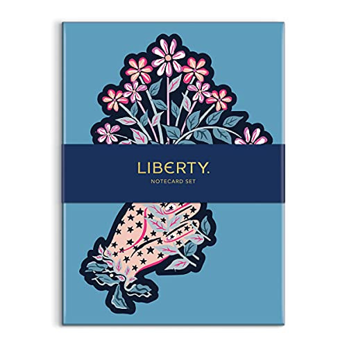 Liberty Ianthe Hand Shaped Notecard Set by Galison, Liberty London, 9780735365490