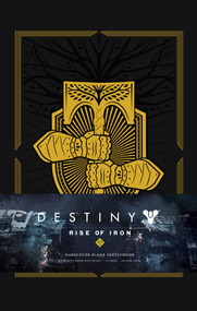 Destiny: Rise of Iron: Blank Hardcover Sketchbook by Insight Editions, 9781608879168