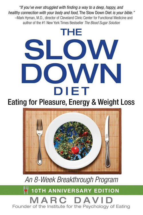 The Slow Down Diet (Eating for Pleasure, Energy, and Weight Loss) by Marc David, 9781620555088