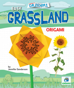 Easy Grassland Origami by Jennifer Sanderson, 9781636910802