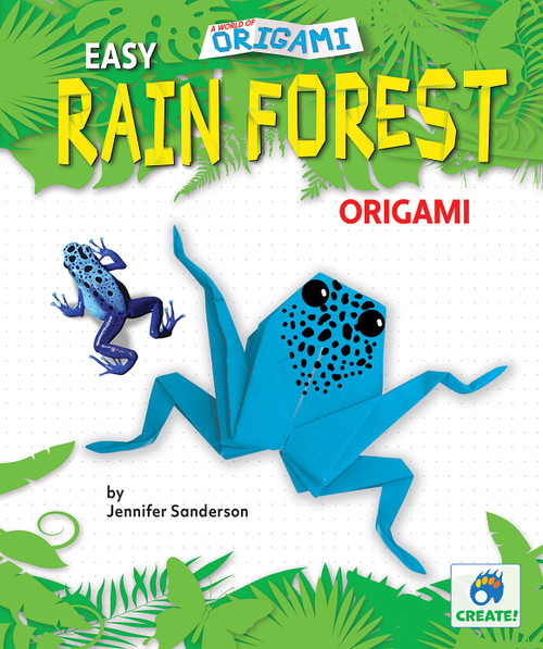 Easy Rain Forest Origami - 9781636910833 by Jennifer Sanderson, 9781636910833