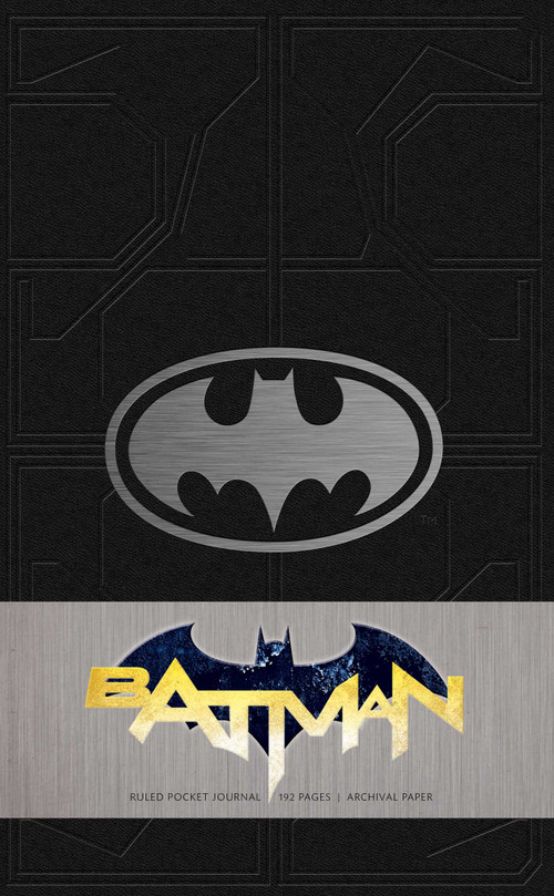 Batman Ruled Pocket Journal by Matthew K Manning, Manuel Martinez, 9781683830429