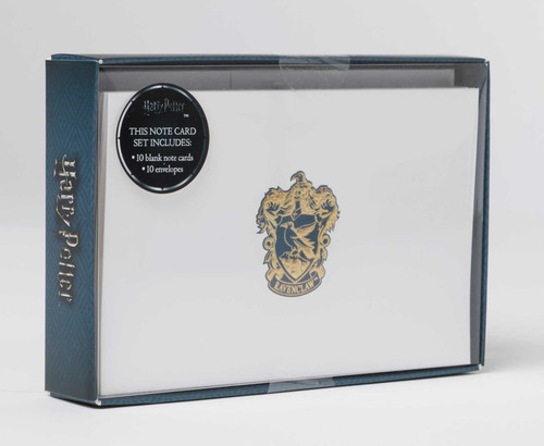 Harry Potter: Ravenclaw Foil Note Cards (Set of 10) by Insight Editions, 9781683832584