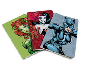 DC Comics: Sirens Pocket Notebook Collection (Set of 3) by Insight Editions, 9781683833604