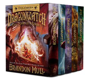 Dragonwatch Complete Boxed Set (Dragonwatch; Wrath of the Dragon King; Master of the Phantom Isle; Champions of the Titan Games; Return of the Dragon Slayers) by Brandon Mull, 9781629729367